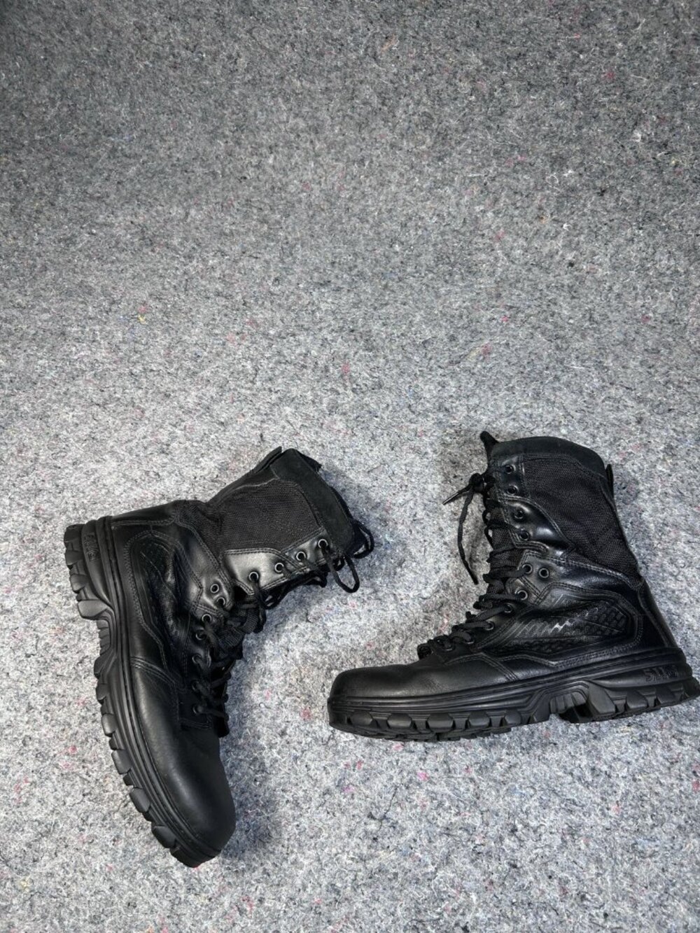 5.11 Tactical EVO 8” Waterproof Side Zip Boots Black Mens Size 12 Style 12310
